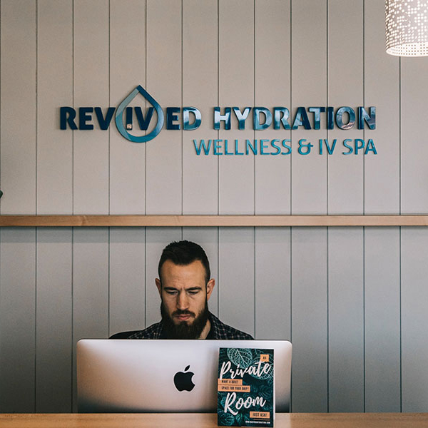 Logo of a revised meditation wellness spa, highlighting e-commerce solutions for service-oriented enterprises.